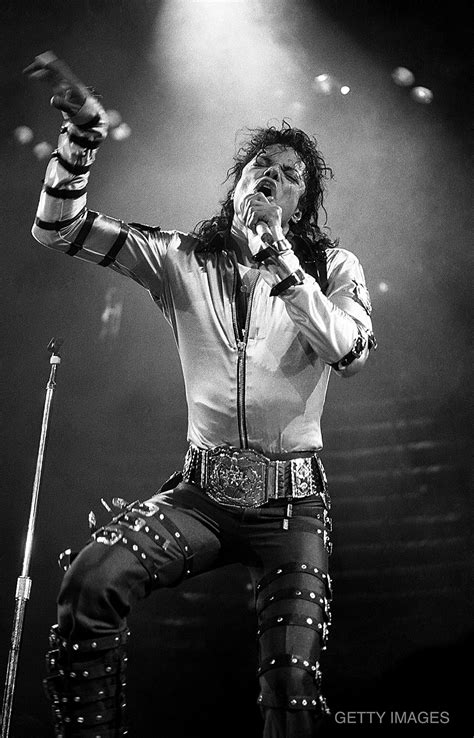 Michael Jackson Performs During Bad Tour Michael Jackson Official Site