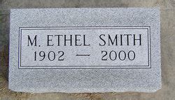 Mary Ethel Smith M Morial Find A Grave