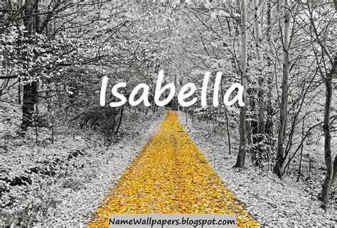 Isabella Name Wallpapers Isabella ~ Name Wallpaper Urdu Name Meaning ...