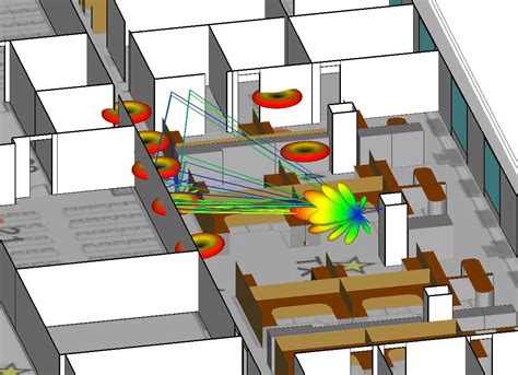 Detailed Indoor Channel Modeling With Diffuse Scattering For 5g