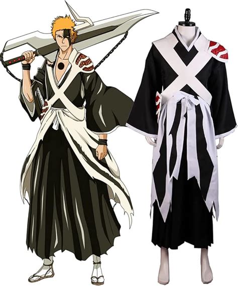 Amazon co jp 千年血戦篇 黒崎一護 コスプレ衣装 BLEACH ブリーチ 卍解 キャラクター 変装 仮装 コスチューム