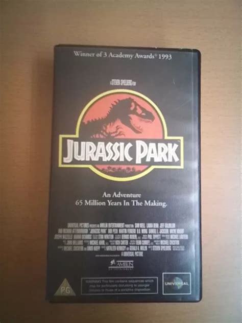 Jurassic Park Vhs Video Steven Spielberg Picclick Uk