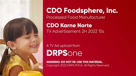 Cdo Karne Norte Tv Ad 2h 2022 15s Philippines Youtube