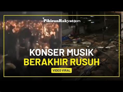 Konser Musik Di Lippo Plaza Yogyakarta Berakhir Rusuh Diduga Karena