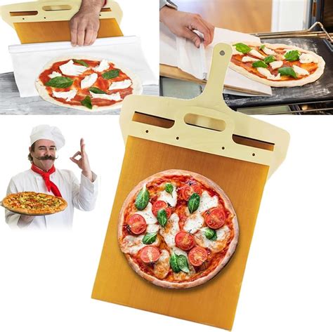 Amazon Sliding Pizza Peel Magic Pizza Peel Slider Pizza Peel