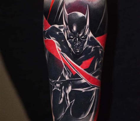 Batman Beyond Symbol Tattoo