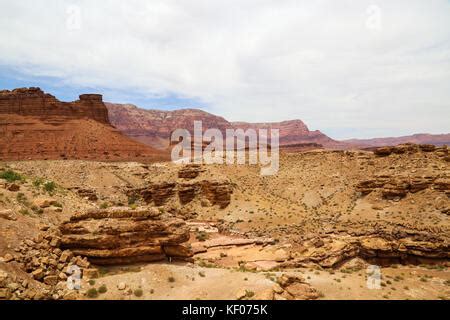 Puente Navajo cañón de mármol y acantilados Vermillion Arizona EE UU