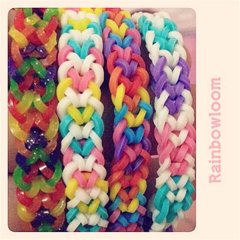 Inverted Fishtail Rainbowloom Elastici