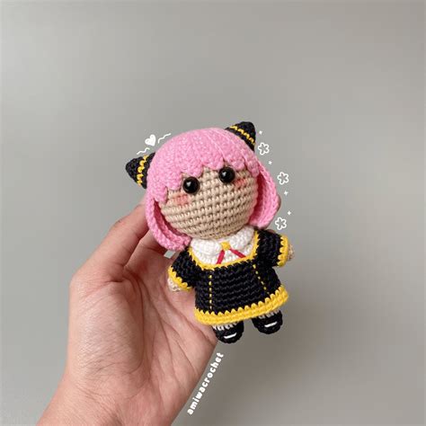 Pattern Anya Anime Crochet Pattern Amigurumi Pdf Pattern Etsy Uk