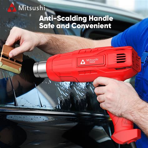 Mitsushi W Heat Gun MJRQ Hot Air Gun Blower Hot Blower Gun Sealer Heatgun