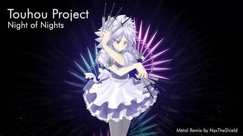 Touhou Night Of Nights Flowering Night Metal Remix By Nyxtheshield