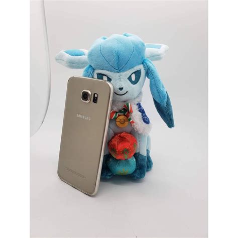 This Glaceon plush was part of a sold out edition... - Depop