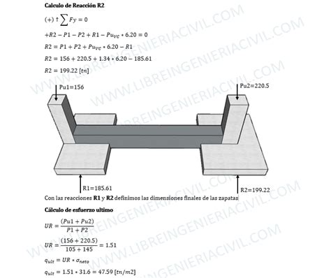 Diseño de una viga de cimentacion Hoja de Calculo