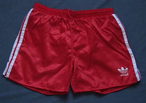 Adidas Nylon Sprinter Shorts Glanz Vintage Rétro Gay 90s S 32 Brillant