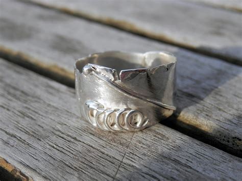 Bague Design En Argent Massif Originale Et Contemporaine Vanessa