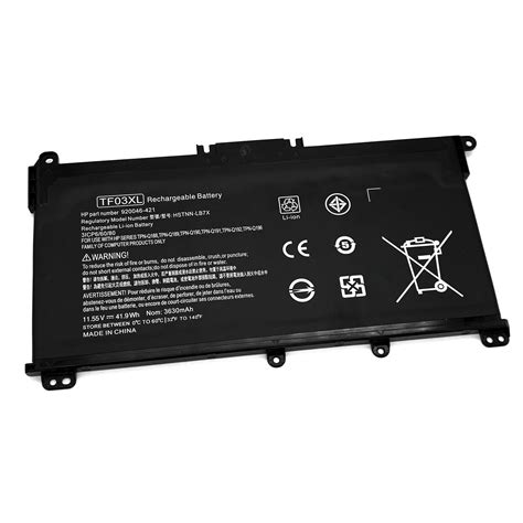 Genuine TF03XL Laptop Battery Compatible With HP Pavilion 15 CC 15 CD