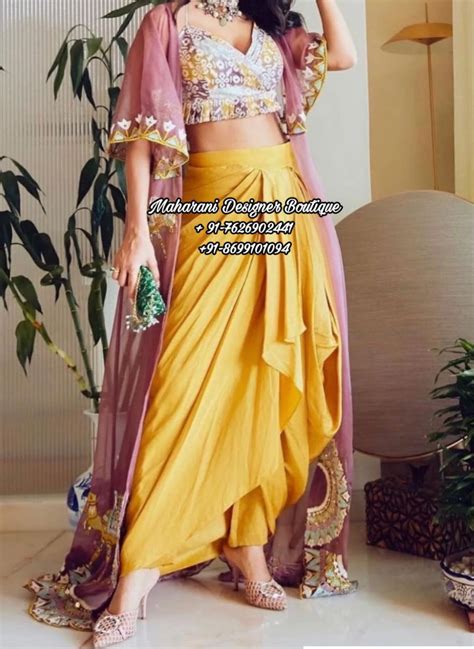 Indo Western Dress For Wedding Season