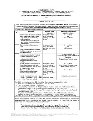 Iee Checklist Fill And Sign Printable Template Online