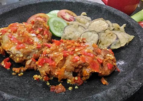 Resep Ayam Geprek Cabe Rawit Kuliner Paling Nikmat