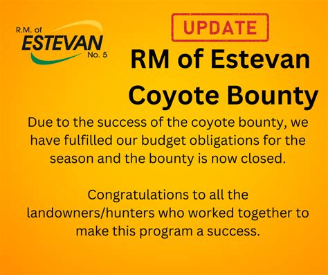 Update Coyote Bounty
