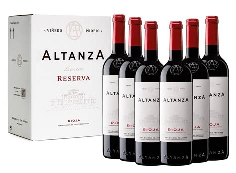 Altanza Reserva Bottle Case Bodegas Altanza