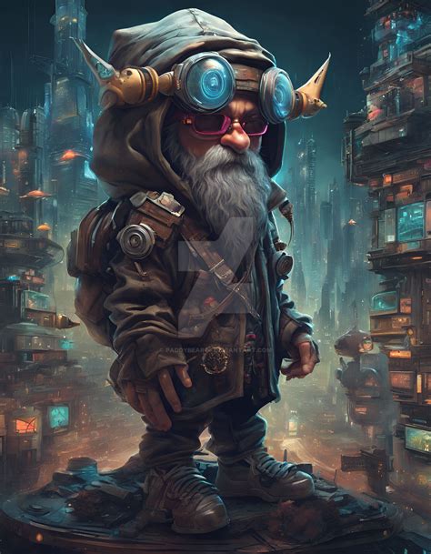 Cyberpunk Gnome by paddybear06 on DeviantArt