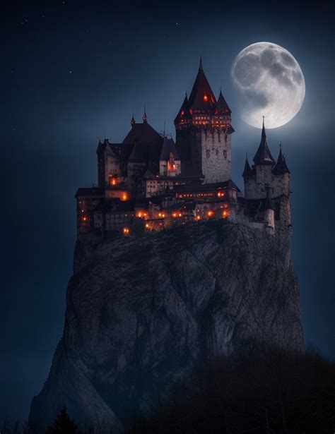 Download Ai Generated, Count Dracula, Castle. Royalty-Free Stock ...