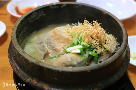 【韩国首尔美食】土俗村参鸡汤，地铁景福宫站必吃美食人参鸡（交通、菜单攻略） Bringyou