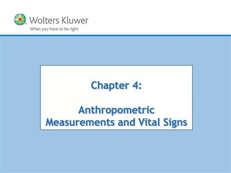 PPT Chapter 4 Anthropometric Measurements And Vital Signs PowerPoint