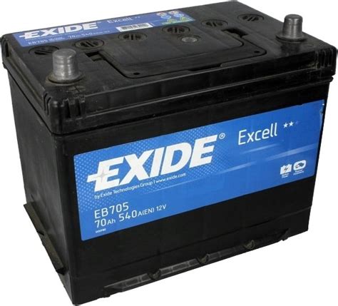 Автомобильный аккумулятор Exide Excell EB705 70 А ч купить в Минске