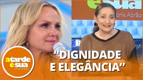 Sonia Abrão opina sobre despedida de Eliana no SBT Fechou chave