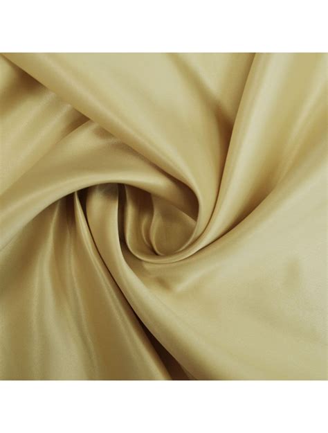 Gold Pearl Faced Duchess Satin Fabric Satin Fabric Calico Laine