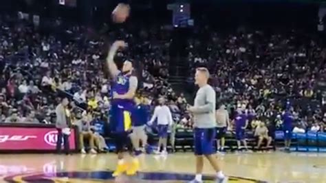 Steph Curry S INCREDIBLE Trick Shot YouTube