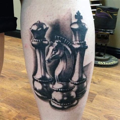 60 Epic King Chess Piece Tattoo Designs for Men [2023 Guide]