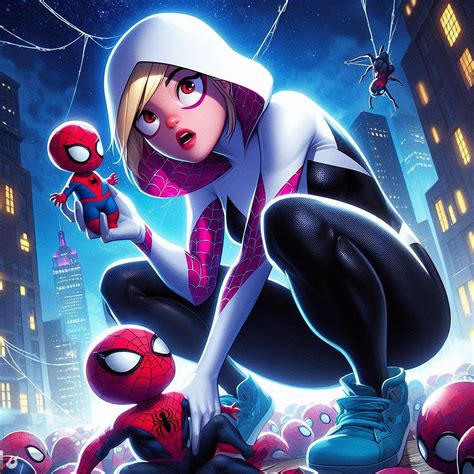 Ai Art Spider Gwen 10 By Fernorex92 On Deviantart