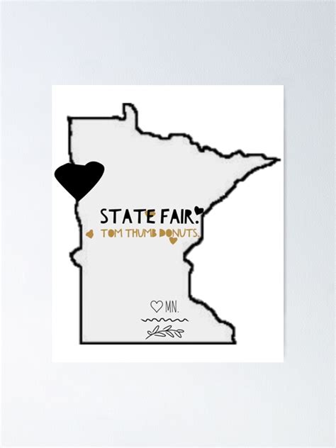 Minnesota State Fair Poster For Sale By Opelife Redbubble