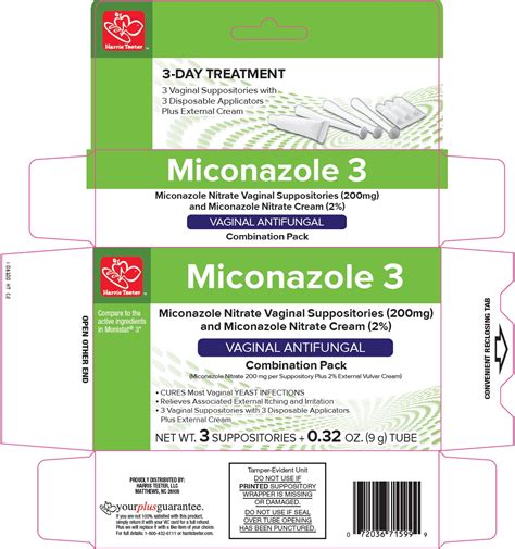 Buy Miconazole Nitrate Harris Teeter Miconazole 3 From Gnh India At