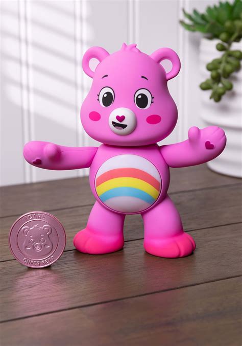 Care Bears Light Up Cheer Bear Collectible Figure Care Bears Toys