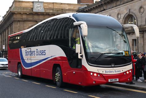 Borders Buses Sn Kmv Plaxton Elite Borders Buses Plaxton Flickr