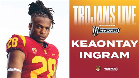 Trojans Live Keaontay Ingram 10 25 YouTube