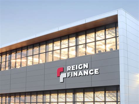 reign finance branding behance