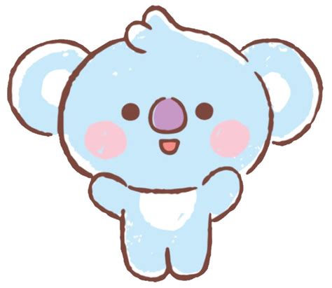 #freetoedit#bt21 #koya #RM #baby #kpop #bts #cute #handpainted #remixit ...