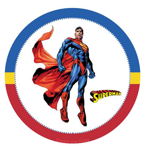 Super Homem Personalizados Gratuitos Inspire Sua Festa ® Superman