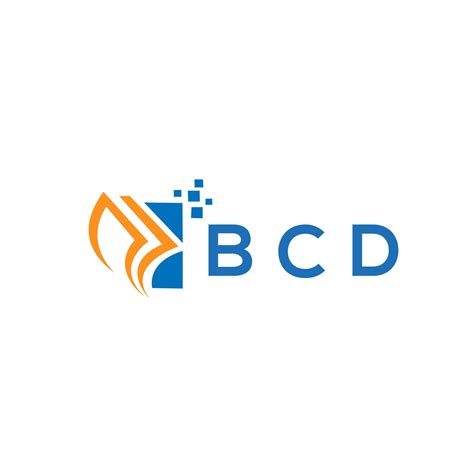 bcd credit repair accounting logo design  white background bcd