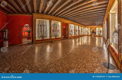 VENICE, ITALY - August 02, 2019: Interior of Doge S Palace - Palazzo ...