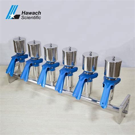 Filtration Assembly Stainless Steel Six Branches Vacuum Filtrations