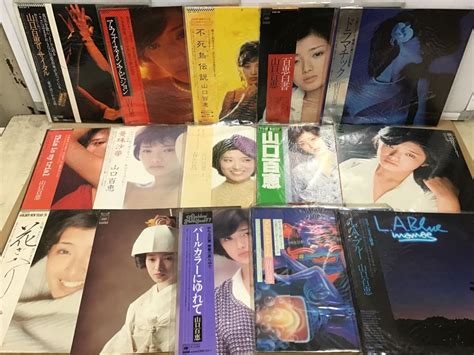 Yahoo オークション LP 山口百恵 レコード まとめ 帯付含 アイドル B