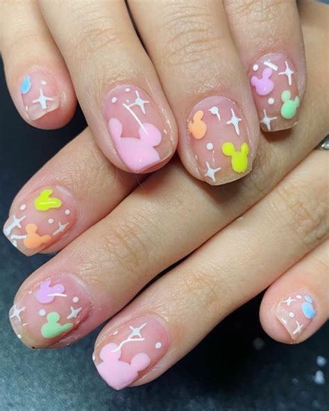 Pin On Nail Design Disney Disneyland Nails Disney Nails Disney