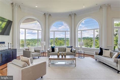 This $22 Million “Castle” in McLean Has an Indoor Pool and a Safe Room