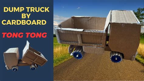 How To Make Dump Truck By Cardboard Dump Truck Hino 5 Ton Made From